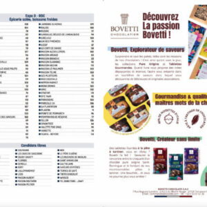 Troisieme de couverture Catalogue Epicures