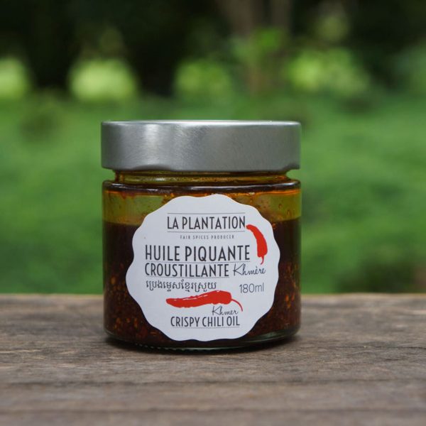 Alim prd01 huile piquante croustillante khmere la plantation europe