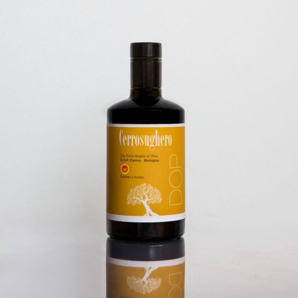 Alim prd01 olio extra vergine di oliva d.o.p. canino biologico 500ml azienda agricola cerrosughero di laura de parri