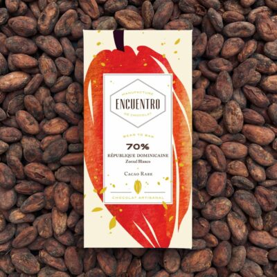 Encuentro chocolat 70 % république dominicaine zorzal blanco