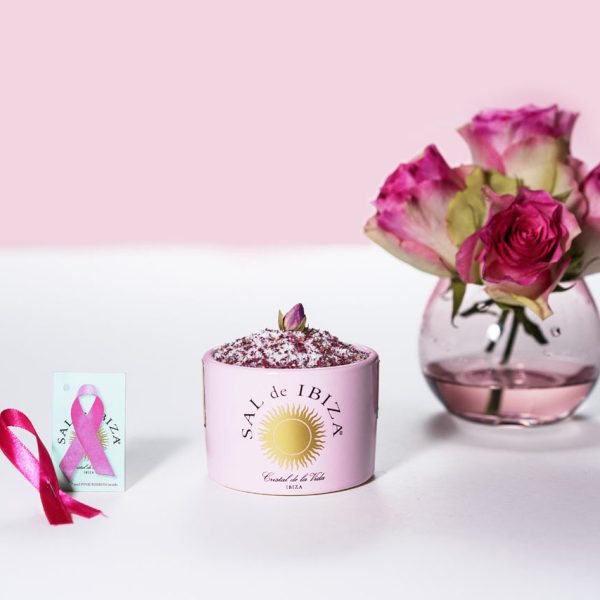 Evootrade sal de ibiza fleur de sel pink ribbon roses womens day 23