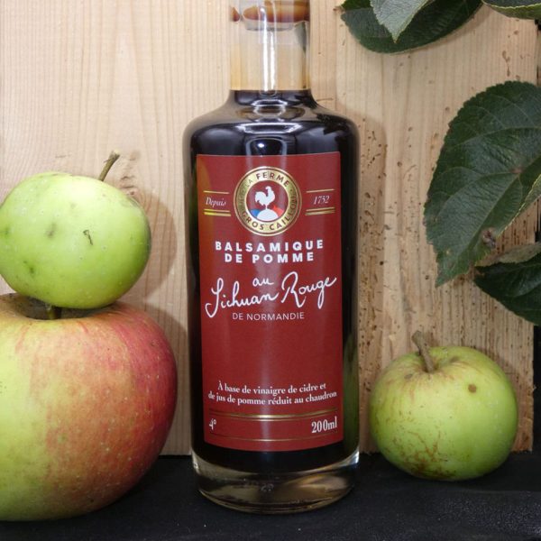 La ferme du gros caillou balsamique de pomme au sichuan rouge de normandie